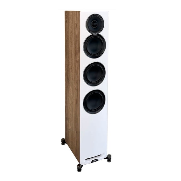 ELAC Uni-Fi Reference Floorstanding White/Oak (Each) Tower Speaker