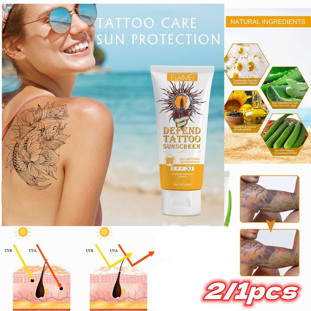 sunscreen tattoo