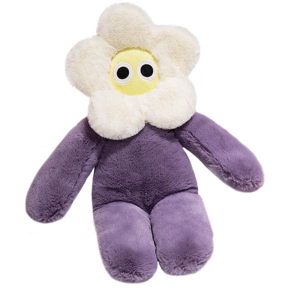 ELAINREN Kawaii Stuffed Flower Doll Cute Plush Flower Figure Soft Flower Shape Plushie Pillow Decor Gifts/15.7Inch C113