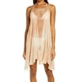 thumbnail image 1 of ELAN Melon Crochet Inset Swim Cover-up Dress, US Medium, UK Medium, NWOT, 1 of 4