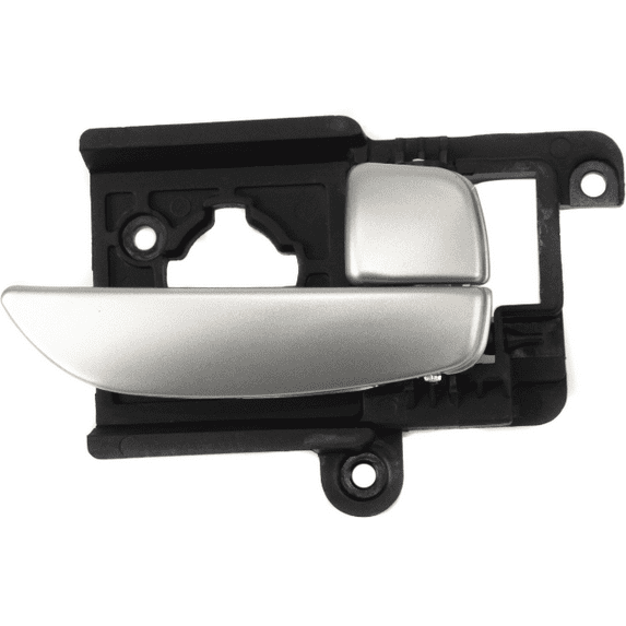 ELANTRA 07-10 FRONT INTERIOR DOOR HANDLE RH, Painted Silver Lever, Sedan (=Rear)