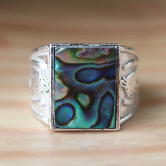 ELANZAA JEWELS- Premium 925 Sterling Silver Fine Handmade Fine Ring Elegant Artisan Crafted Contemporary Band Luxury Style Jewelry
