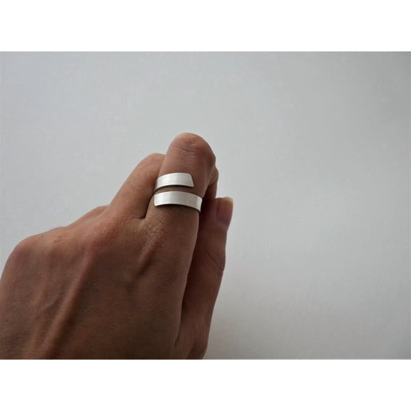 ELANZAA JEWELS- Solid 925 Sterling Silver Handmade Fine Ring Unique Fashion Statement Ring Elegant Handmade Jewelry for Women and Men
