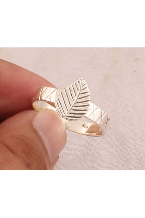 - Spinner Ring Silver 925 Sterling Narrow Band Twisted Rope Design Anxiety Relief Meditation Jewelry