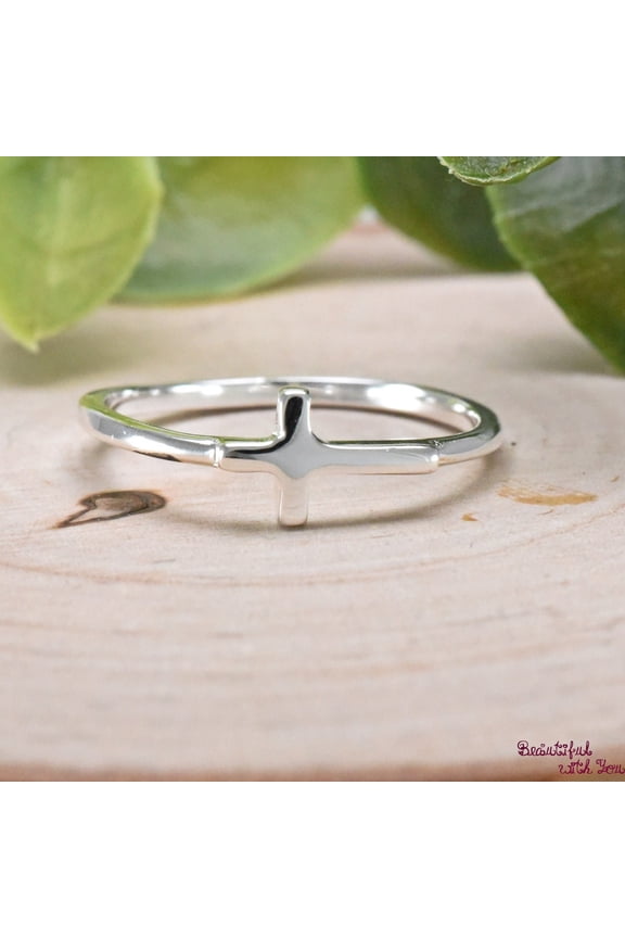 - Sterling Silver Ring Featuring Pear Garnet Handcrafted Women's Promise Band With Custom Size