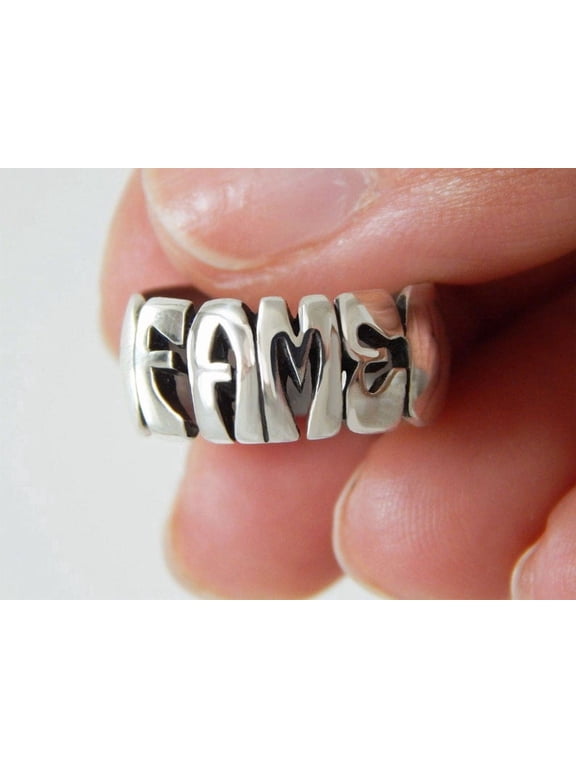 personalized name ring, Hand-Carved Engraved Custom Minimalist Band Jewelry