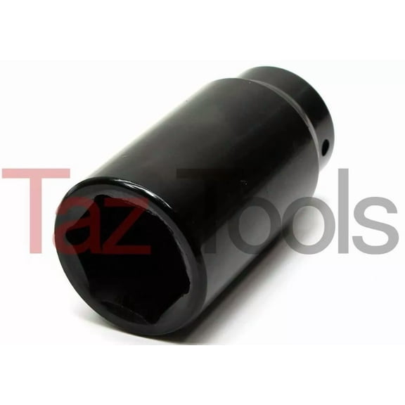 ELARA- 1-3/8" X 1/2" Dr Deep Impact Socket Front Back Wheel Drive Axle Nut 6 Points