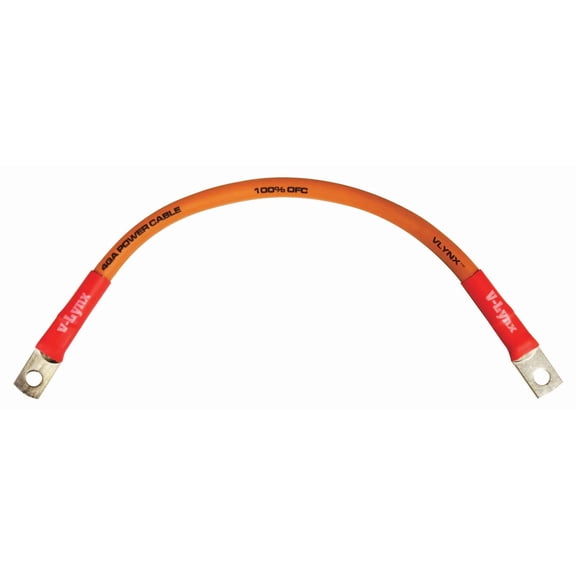 ELARA- 12" Ofc Interconnect Cable 100% Copper For Solar, Rv, Marine, Cars And Trucks