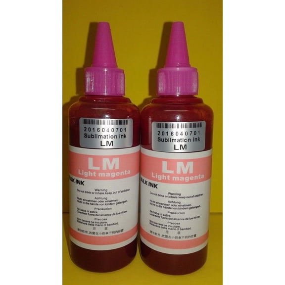 ELARA- 200Ml Pigment Sublimation Light Magenta Bulk Refill Ink For Epson Compatible