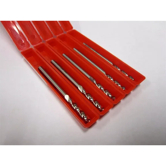 ELARA- #23 Wire Cobalt Screw Machine Length Drill Bit Lot Of 5 Pieces