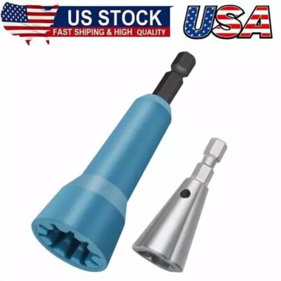 ELARA- 2X Wire Twisting Tool,Wire Nut Twiter For Drill,Spin Twist Wire Connector Socket