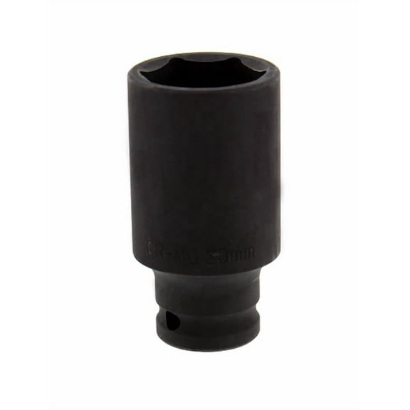 ELARA- 33 Mm Deep Impact Socket 1/2" Drive 6 Points Axle Nut Socket Remover
