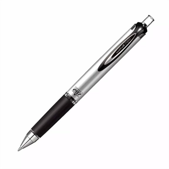 ELARA- 65870 Uni-Ball Signo Gel 207 Impact Rt Pen, Bold 1.0Mm, Black Ink, Pack Of 4
