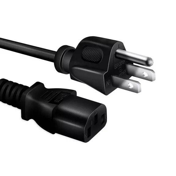 ELARA- Ac Power Cord Cable For Viewsonic Vx3268-2Kpc-Mhd Vx2703Mh-Led Va2232Wm Monitor