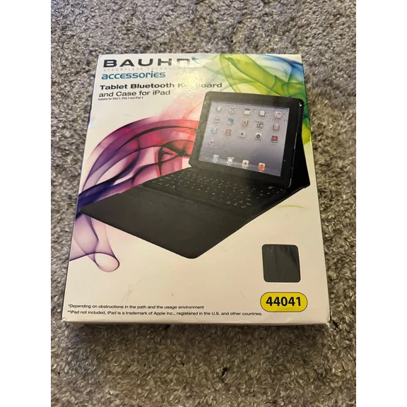ELARA- Bauhn Folio Bluetooth Keyboard & Case For 9.7" Ipad 2, 3Rd, 4Th Gen Cover - Read