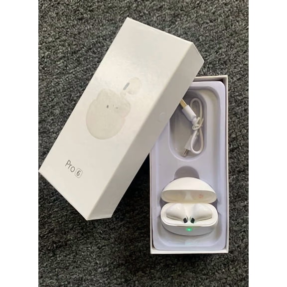 ELARA- Bluetooth Wireles Earbuds With Charging Case Pro 6 Bluetooth Noise Canceling