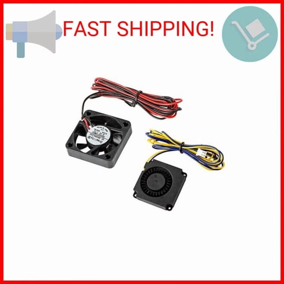 ELARA- Creality Ender 3 Original 4010 Fans 40X40X10Mm Dc 24V Extruder Hot End Fan And D