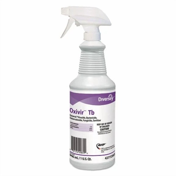 ELARA- Diversey Oxivir Tb One-Step Disinfectant Cleaner - 32Oz (12 Pack)