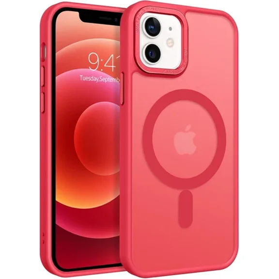 ELARA- For Iphone 12 Mini 2020 Case Magsafe Magnetic Shockproof Slim Rugged Phone Cover