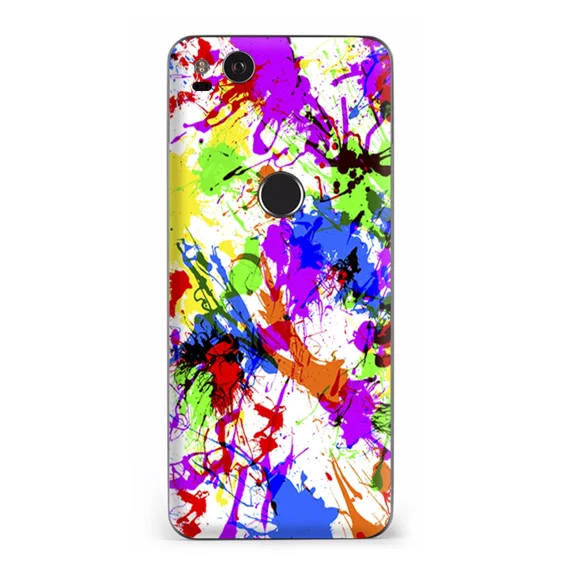 ELARA- Google Pixel 2 Skins Decal Wrap Paint Splatter
