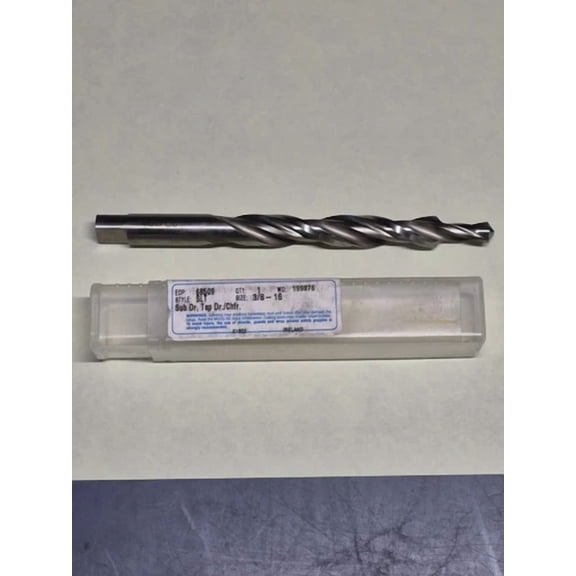 ELARA- Greenfield 68509 Subland Step Drill 3/8-16 Flat Head Screw