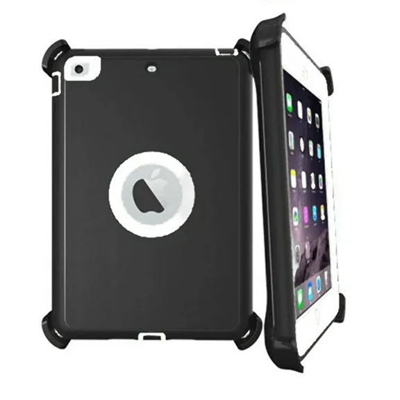 ELARA- Heavy Duty Shockproof Case Cover W/Stand Black/White For Ipad 2Nd 3Rd 4Th Gen.