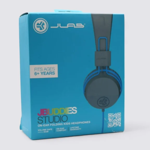 ELARA- Jlab Jbuddies Studio On-Ear Kids Folding Wired Headphones (Untested)