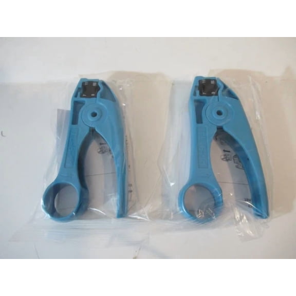 ELARA- Lot Of 2 Rotary Coax Coaxial Cable Stripping Tool Rg59 Rg6 Rg7 Rg11 Stripper