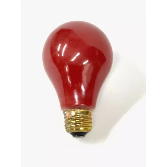 ELARA- New 40A19/R 40W 120V E26 Ceramic Red Non-Led Party Light Bulb Lamp New 11841
