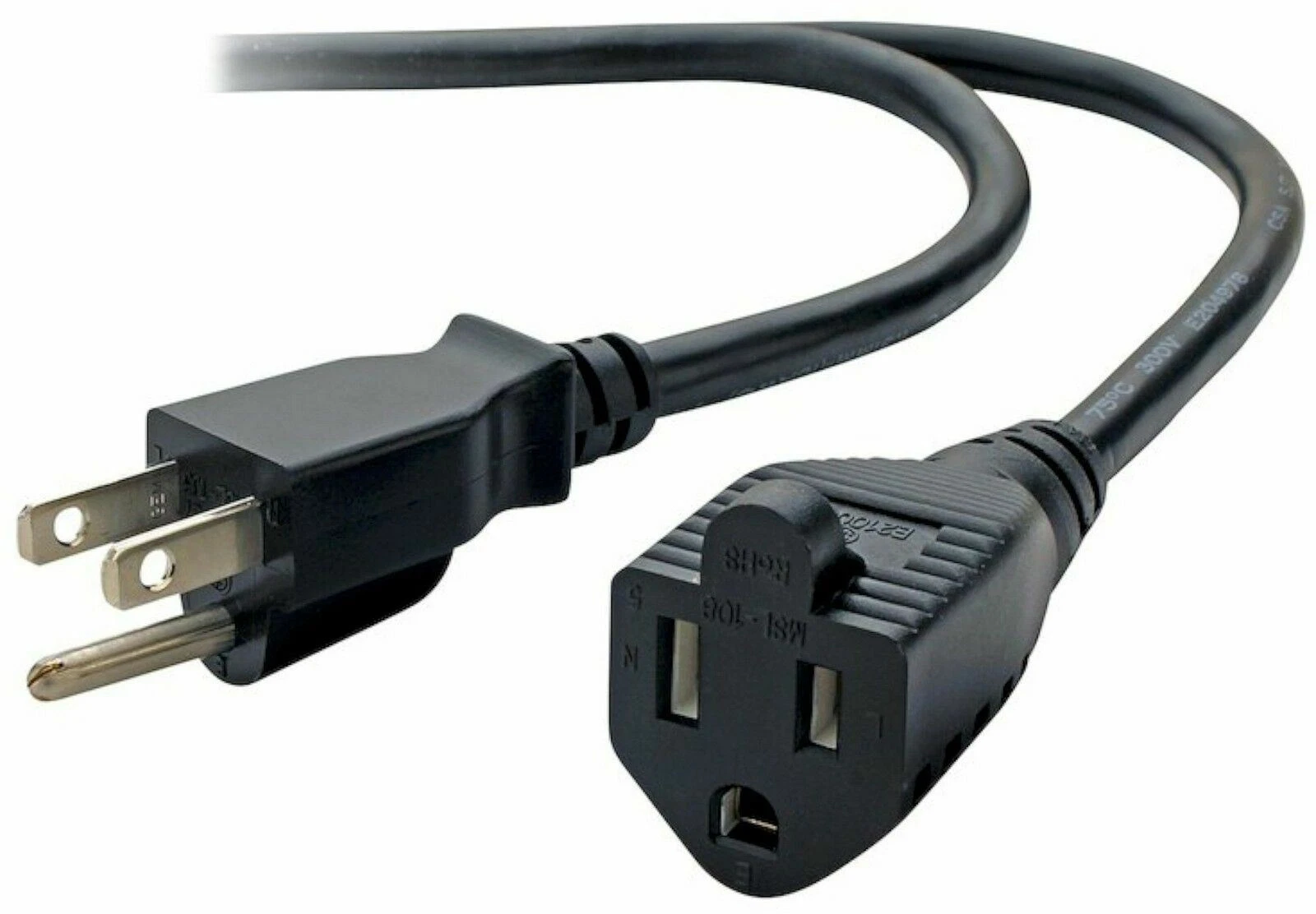 ELARA- New Genuine Belkin Pro 6' Ac Plug Power Extension Cord Cable ...