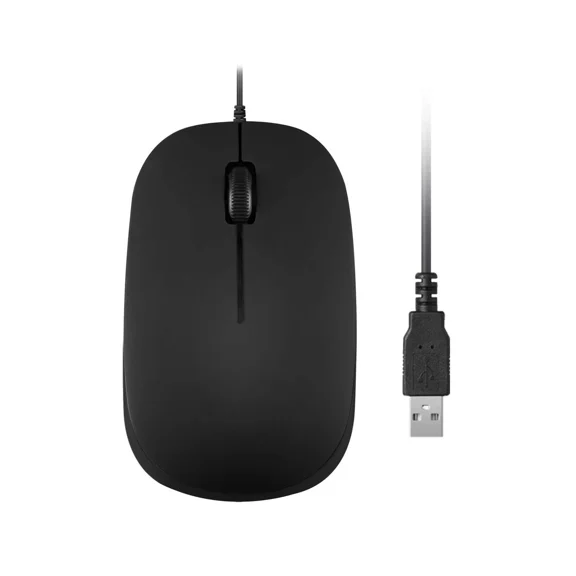 ELARA- Perixx Perimice-201U B, Wired Usb Optical Mouse, 3 Buttons - 1000Dpi - Usb - ...