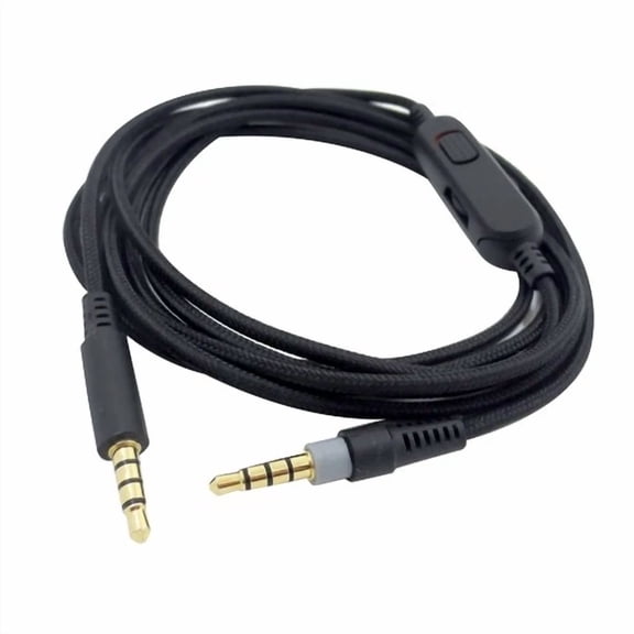 ELARA- Plastic+Metal Cable Audio Cord Line For Hyperx Cloud Mix Cloud Alpha Headphone
