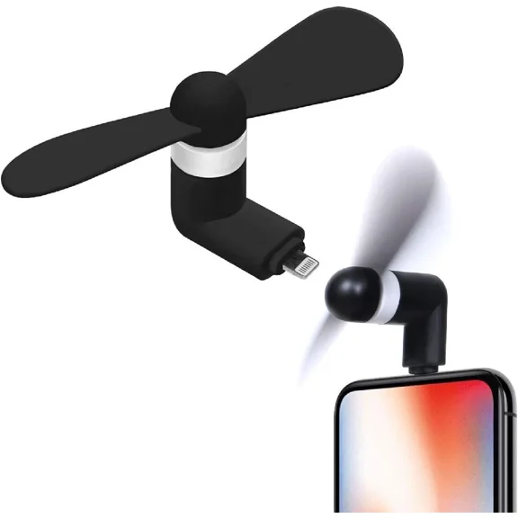 ELARA- Portable Mini Fan For Iphone 13/Pro/Max & Xr/X -Compact Mobile Cooling Accessory
