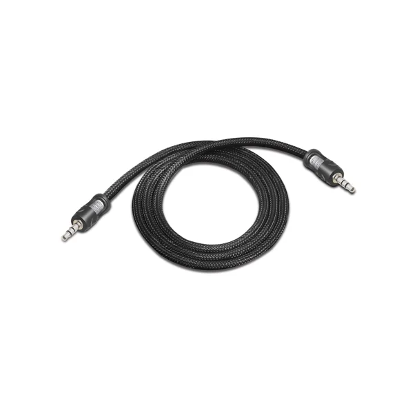 ELARA- Recoil Ac6 Audiophile Grade 6Ft 3.5Mm Auxiliary Cable, Triple-Shielded, Nylon