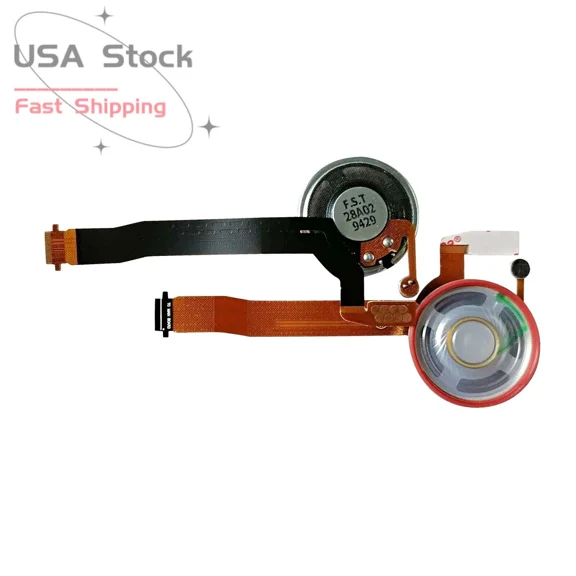 ELARA- 4' Dc Pro Speaker Subwoofer Shielded Cable, White Ring Gold Rca To Bare Wire.