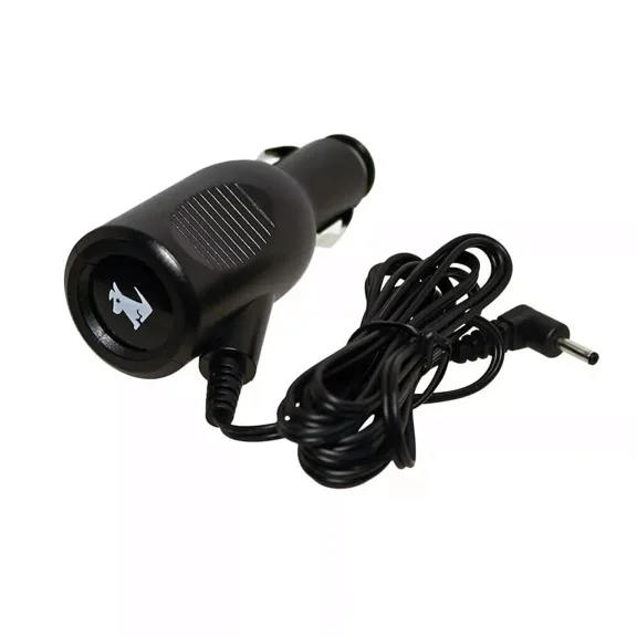ELARA- Sirius Satellite Radio 5 Volt Car Cigarette Lighter Power Adapter White Dog Logo
