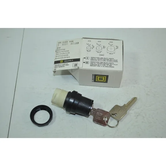 ELARA- Square D 3 Position Maintained Rotary Key Switch Operator Model# D3L60