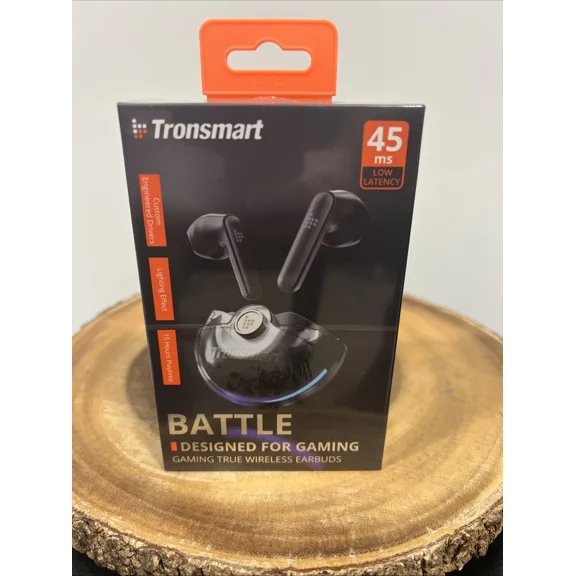 ELARA- Tronsmart Battle Gaming True Wireless Bluetooth Earbuds New - Ship Fast From Fl
