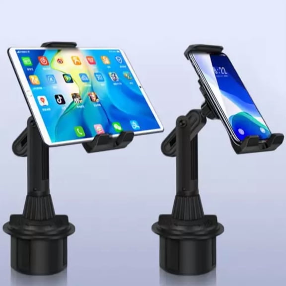 ELARA- Upgraded Version Universal Adjustable Car Mount Cup Cradle Holder For Cell Phone