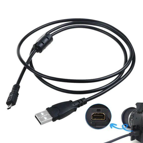 ELARA- Usb 2.0 Pc Data Sync Cable Cord Lead For Leica Camera D-Lux 5 V-Lux 30 V-Lux 40