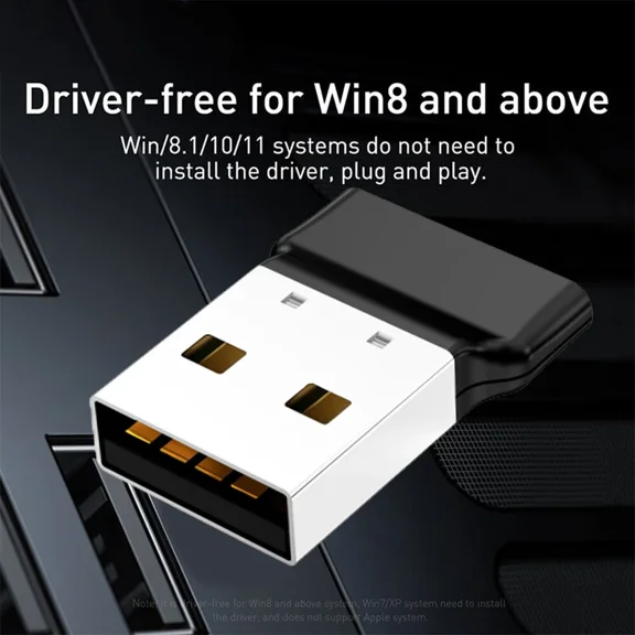 ELARA- Usb Bluetooth 5.0 Audio Music Transmitter/Receiver Adapter For Pc Laptop Hot