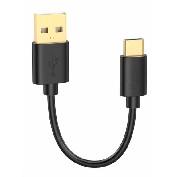 ELARA- Usb C To 2.0 A Cable Cablecreation 0.5 Ft Short Compatible Macbook 12Inches