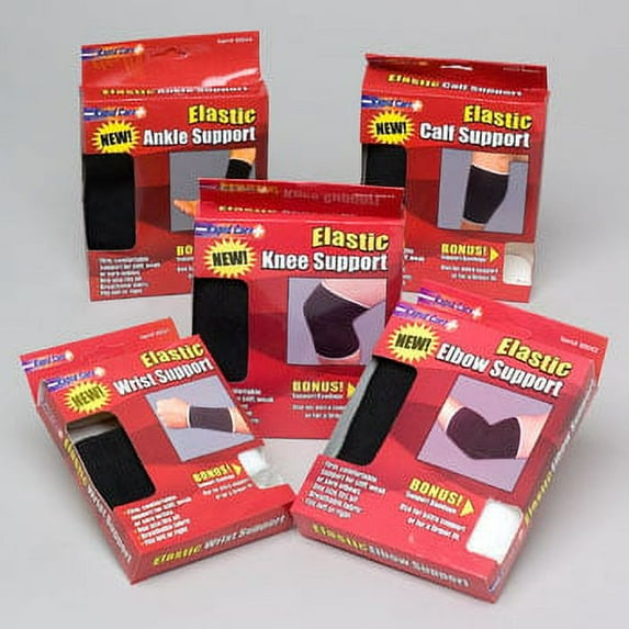 ELASTIC SUPPORT BANDAGES 184 CT 5ASST STYLES IN FLOORSTAND