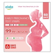 Elate 99.99% Accurate Detect 6 Days Sooner At-Home Pregnancy Test 60 Count