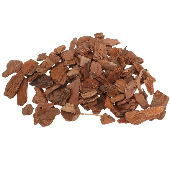 ELAYARD Dark Brown Reptile Bark Chips 1 Bag Natural Habitat Decoration for Pet Terrarium and Enclosure