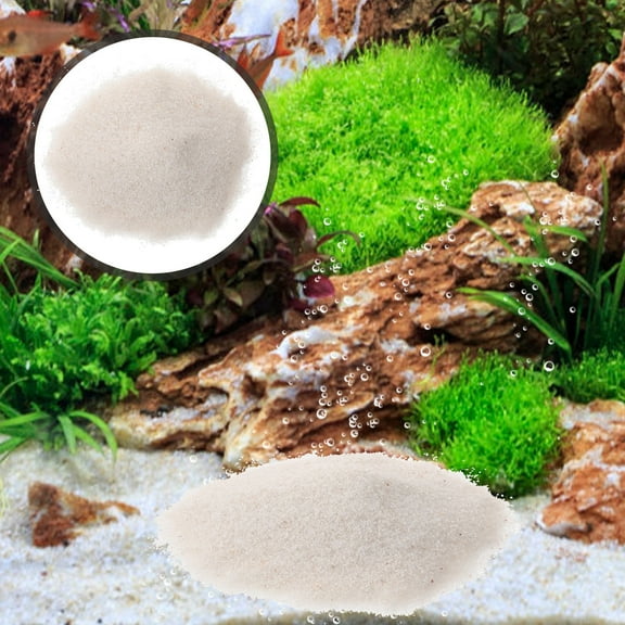 ELAYARD White Aquarium Gravel for Fish Tank Decoration and Outdoor Garden Stones Multi Function