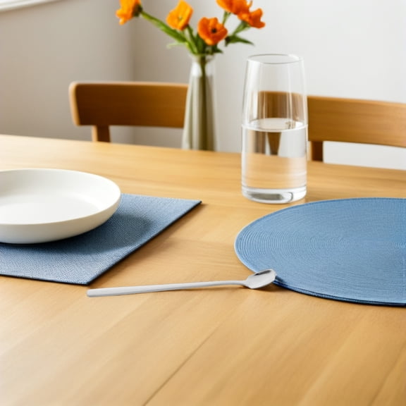 ELAYARD High Polish Stainless Steel Coffee Spoon for Home Restaurant Cafe Use