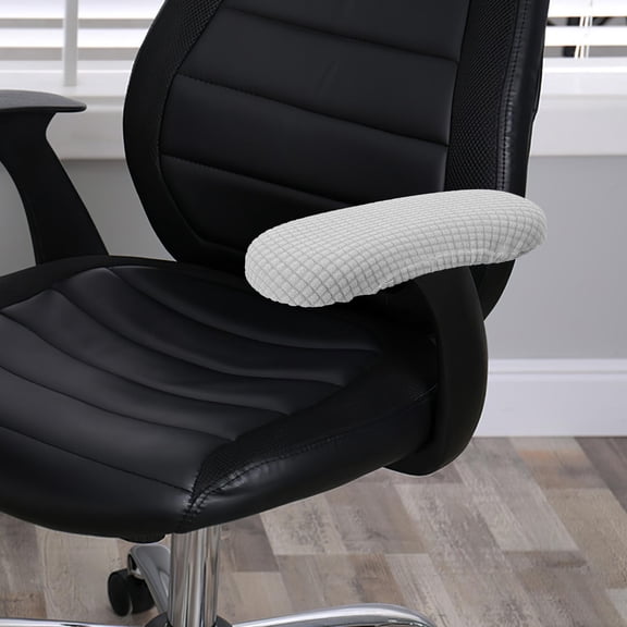 ELAYARD 1 Pair Arm Rest for Chair Stretchable Light Grey for Office Use