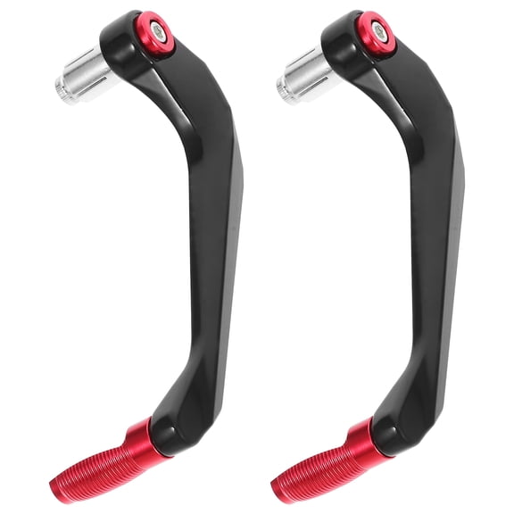 ELAYARD 1Pair Universal Metal Motorcycle Handguard with Shock Protection