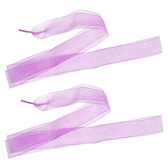 ELAYARD 1 Pair Ribbon Boot Laces Lace Lavender for Athletic Use
